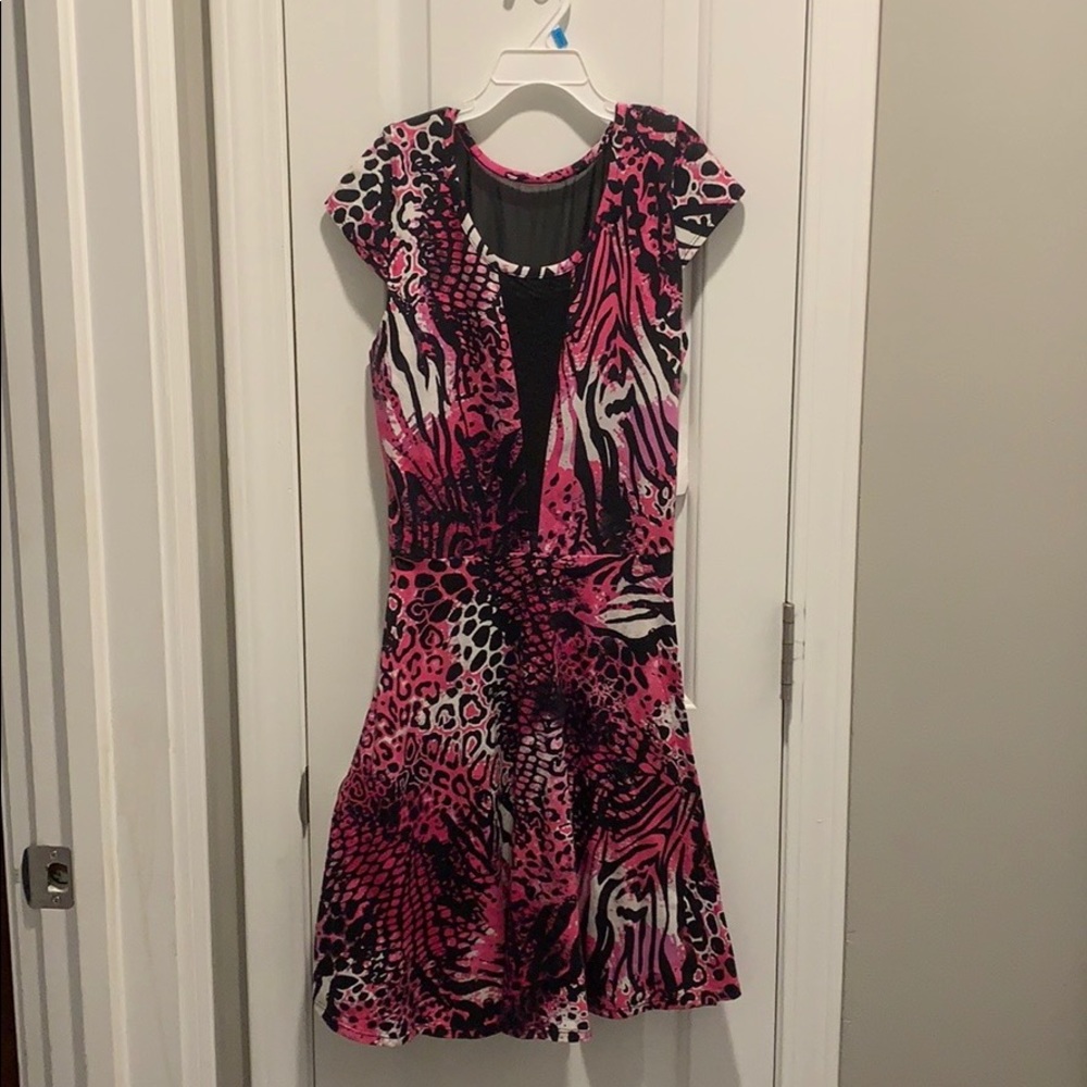 Charlotte Russe animal print dress